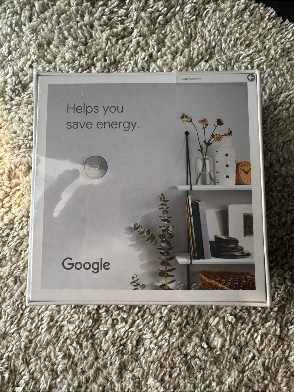 Google Nest Thermostat – Charcoal – Brand New Sealed